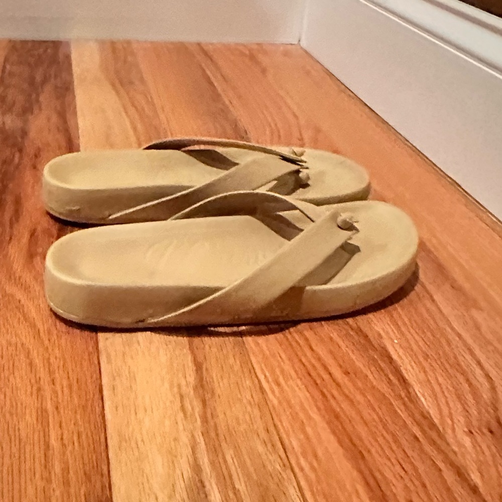 Jcrew thong sandals - never worn